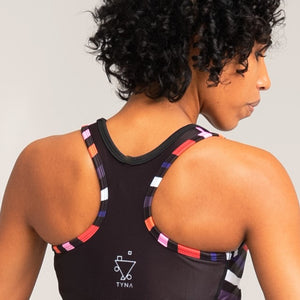 Aso Oke Workout Bra- Vibrant