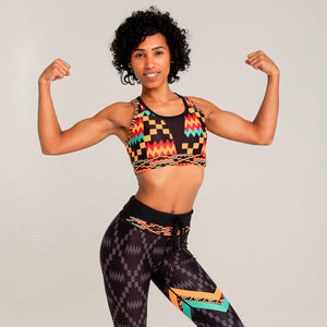 Kayentee Workout Bra - Splash